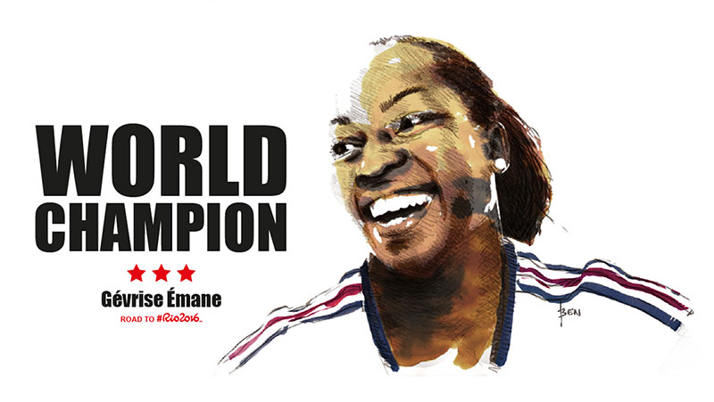 Gévrise ÉMANE - WORLD CHAMPION